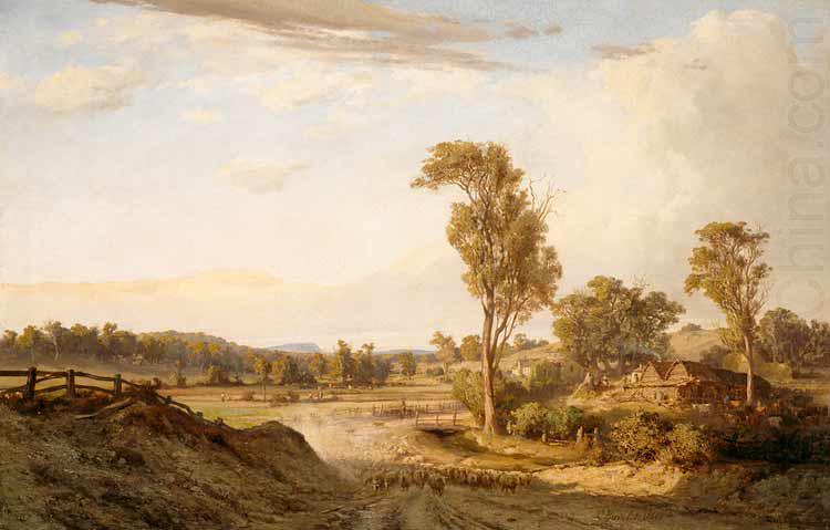 Summer Afternoon, Templestowe, Louis Buvelot